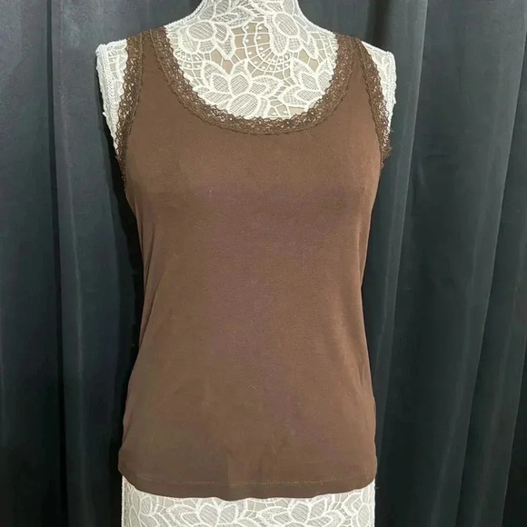 🌼💙 Brown Tank Top - Picture 1 of 4